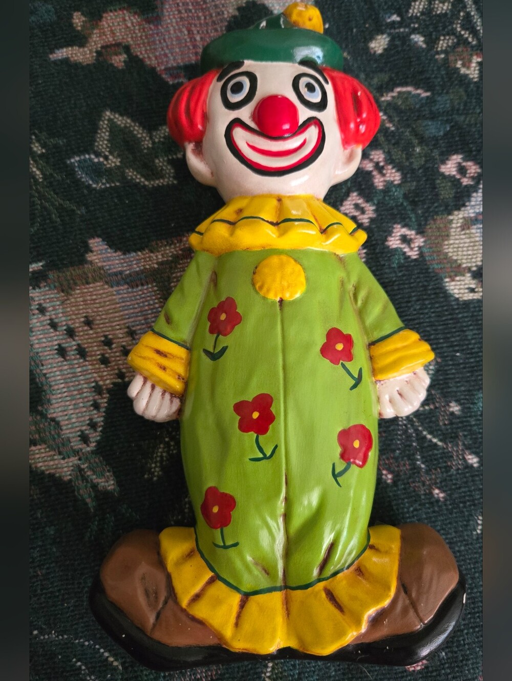 Two Faced Clown Fugurine Statue